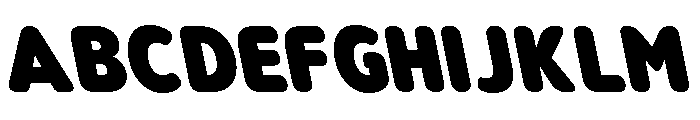 Nsai Pro Rounded Nr XBlk Sla Font UPPERCASE