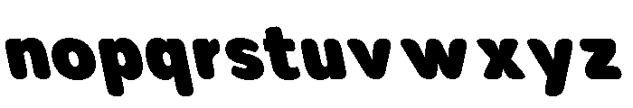 Nsai Pro Rounded Nr XBlk Sla Font LOWERCASE