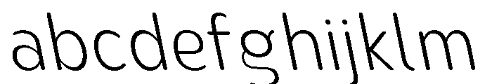 Nsai Pro Rounded Nr XLt Sla FONT