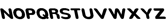 Nsai Pro Rounded Wd Bd Sla Font UPPERCASE