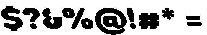 Nsai Pro Rounded Wd Blk Sla Font OTHER CHARS