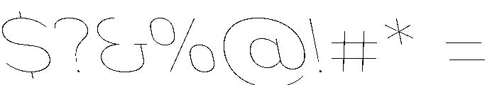 Nsai Pro Rounded Wd Hr Sla Font OTHER CHARS