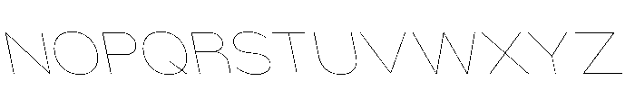 Nsai Pro Rounded Wd Hr Sla Font UPPERCASE