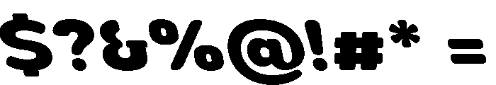 Nsai Pro Rounded Wd Hv Sla Font OTHER CHARS