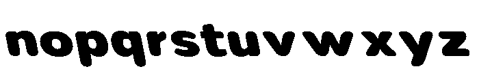 Nsai Pro Rounded Wd Hv Sla Font LOWERCASE