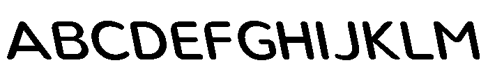 Nsai Pro Rounded Wd Nw Sla Font UPPERCASE