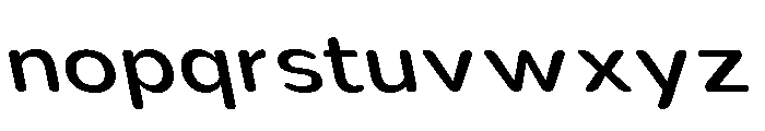 Nsai Pro Rounded Wd Nw Sla Font LOWERCASE