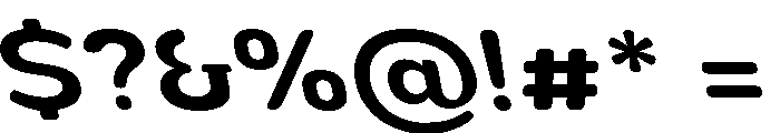 Nsai Pro Rounded Wd SmBd Sla Font OTHER CHARS