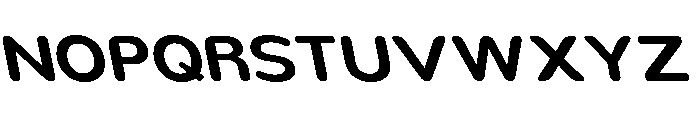 Nsai Pro Rounded Wd SmBd Sla Font UPPERCASE
