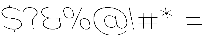 Nsai Pro Rounded Wd Th Sla Font OTHER CHARS