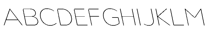 Nsai Pro Rounded Wd Th Sla Font UPPERCASE