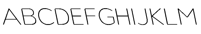 Nsai Pro Rounded Wd UL Sla Font UPPERCASE