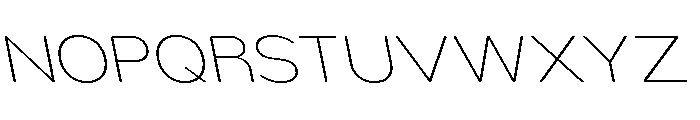Nsai Pro Rounded Wd UL Sla Font UPPERCASE
