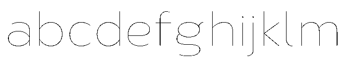 Nsai Pro Rounded Wide Hairline FONT