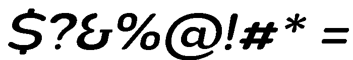 Nsai Pro Rounded Wide Med Ita Font OTHER CHARS