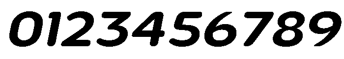 Nsai Pro Rounded Wide SemBd Ita Font OTHER CHARS