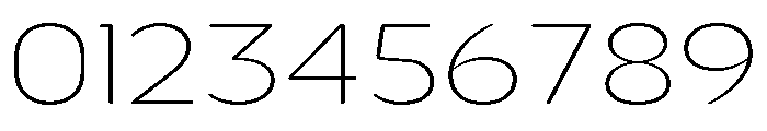 Nsai Pro Rounded Wide UltLt Font OTHER CHARS