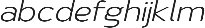 Nsai Light Expanded Italic otf (300) FONT
