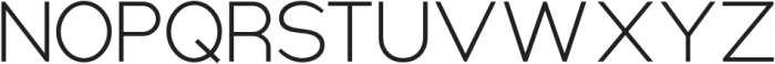 Nsai Light otf (300) Font UPPERCASE