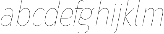 Nsai Pro Condensed Hairline Italic otf (100) FONT