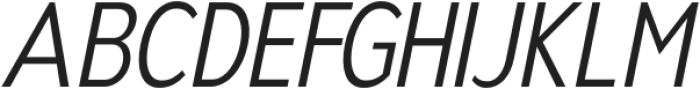 Nsai Pro Condensed Light Italic otf (300) Font