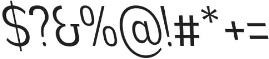 Nsai Pro Condensed Light Slanted otf (300) Font OTHER CHARS