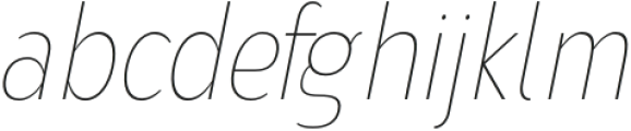 Nsai Pro Condensed Thin Italic otf (100) FONT