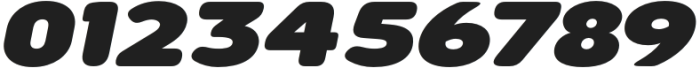 Nsai Pro Rounded Exp ExtraBlack Italic otf (900) Font OTHER CHARS