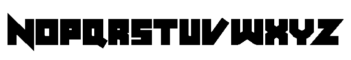 nsteel Font UPPERCASE