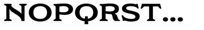 NS Philapost  Serif Font UPPERCASE