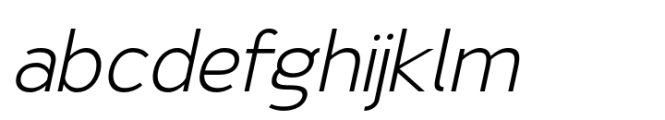 Nsai Light Italic FONT