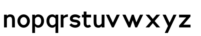 Nsai Medium Font LOWERCASE