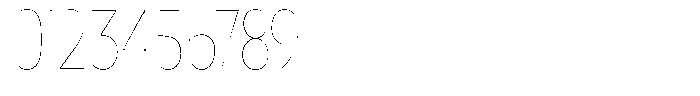 Nsai Pro Compressed Hairline Font OTHER CHARS