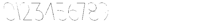 Nsai Pro Condensed Hairline Slanted Font OTHER CHARS