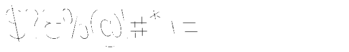 Nsai Pro Condensed Hairline Slanted Font OTHER CHARS