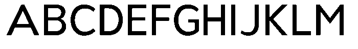 Nsai Pro Hairline Variable Font UPPERCASE