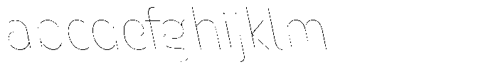 Nsai Pro Narrow Hairline Slanted FONT