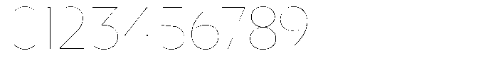 Nsai Pro Narrow Hairline Font OTHER CHARS