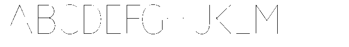 Nsai Pro Narrow Hairline Font UPPERCASE