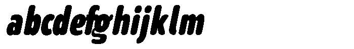 Nsai Pro Rounded Comp Extra Black Italic FONT