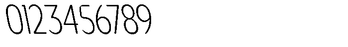 Nsai Pro Rounded Comp Extra Light Slanted Font OTHER CHARS