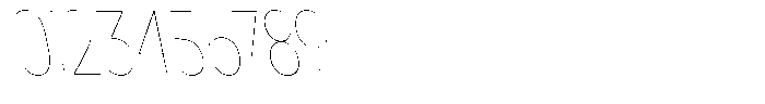 Nsai Pro Rounded Comp Hairline Slanted Font OTHER CHARS