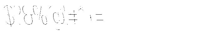 Nsai Pro Rounded Comp Hairline Slanted Font OTHER CHARS