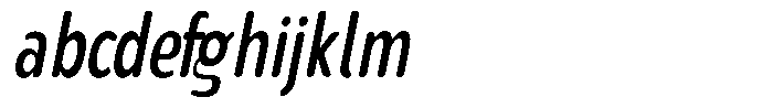 Nsai Pro Rounded Comp Medium Italic FONT