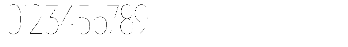 Nsai Pro Rounded Compressed Hairline Font OTHER CHARS