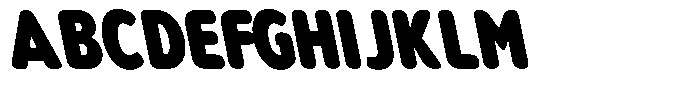 Nsai Pro Rounded Condensed Extra Black Slanted Font UPPERCASE