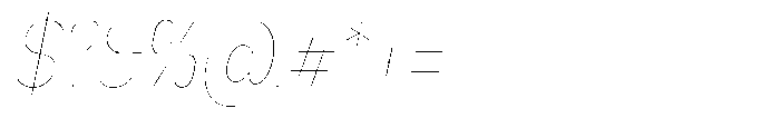 Nsai Pro Rounded Condensed Hairline Italic Font OTHER CHARS
