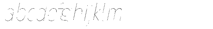 Nsai Pro Rounded Condensed Hairline Italic FONT