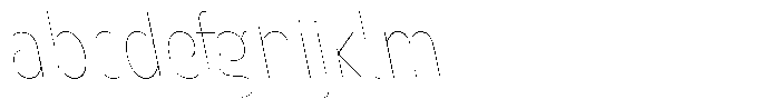 Nsai Pro Rounded Condensed Hairline Slanted FONT
