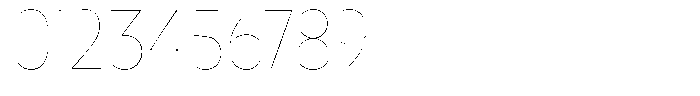 Nsai Pro Rounded Condensed Hairline Font OTHER CHARS